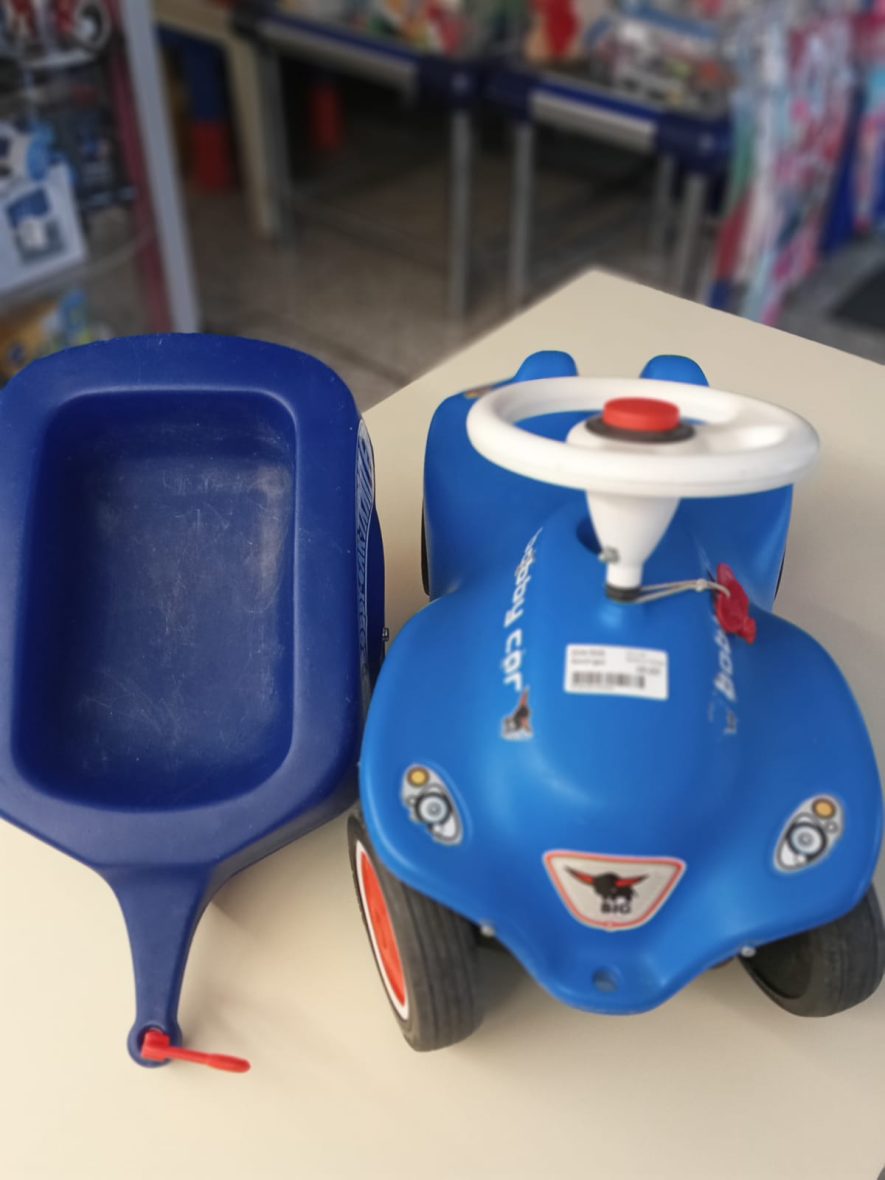 Bobbycar + Anhänger