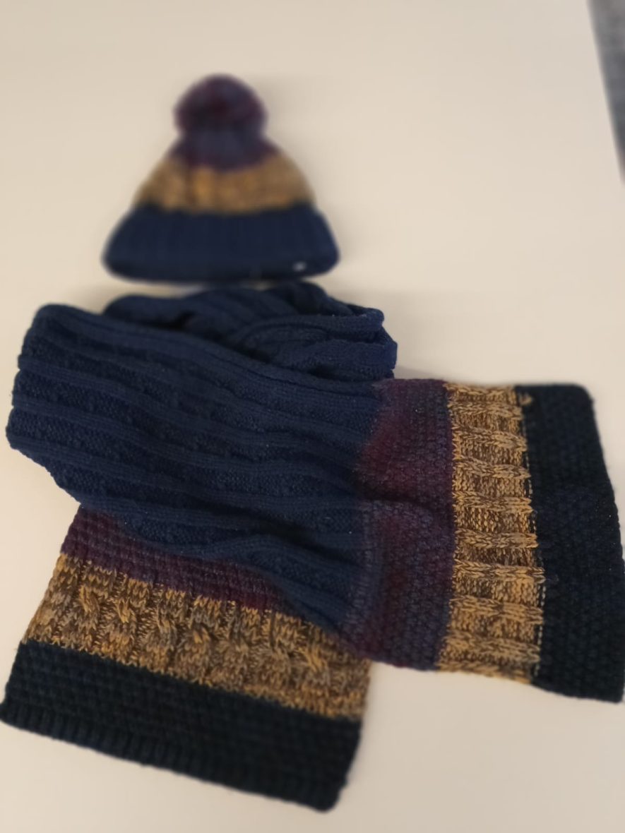 Jungen Set – Schal + Mütze